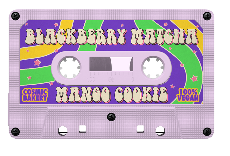 Blackberry Mango Matcha Cookie